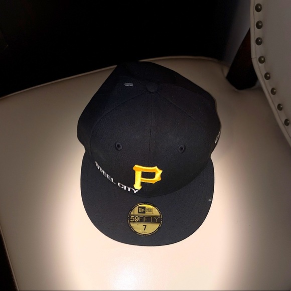 Pittsburgh Pirates Official MLB / New Era Rare Steel City Hat • Size: 7 - Picture 7 of 12